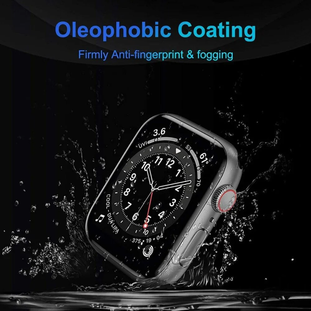 2pc PMMA Screen Protector Easy Installation Kit Included for Apple Watch 3/2/1